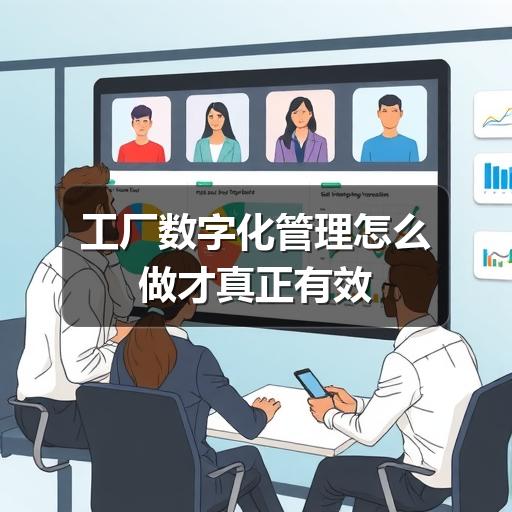 工厂数字化管理怎么做才真正有效