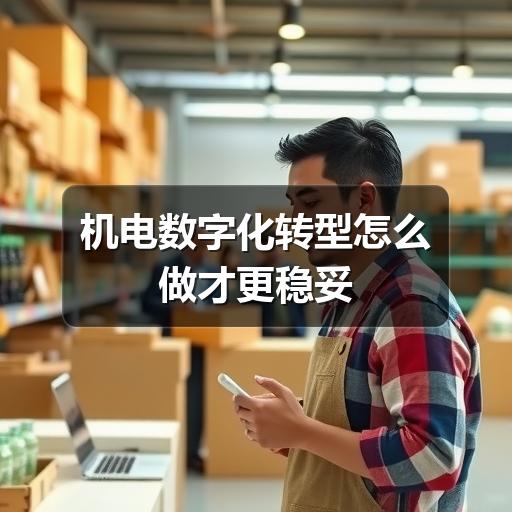 机电数字化转型怎么做才更稳妥