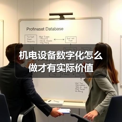 机电设备数字化怎么做才有实际价值