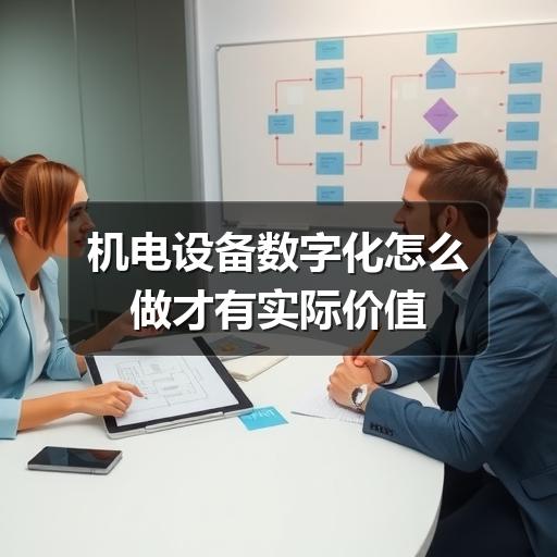 机电设备数字化怎么做才有实际价值