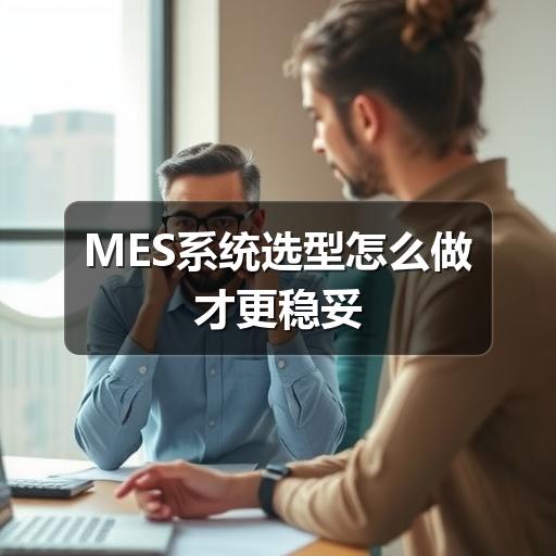 MES系统选型怎么做才更稳妥