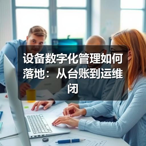 设备数字化管理如何落地：从台账到运维闭环的实用指南