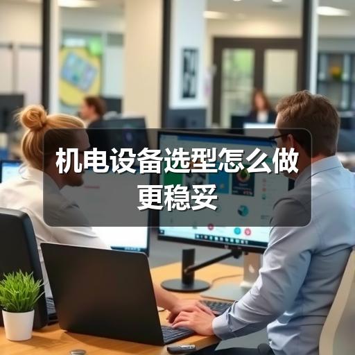 机电设备选型怎么做更稳妥
