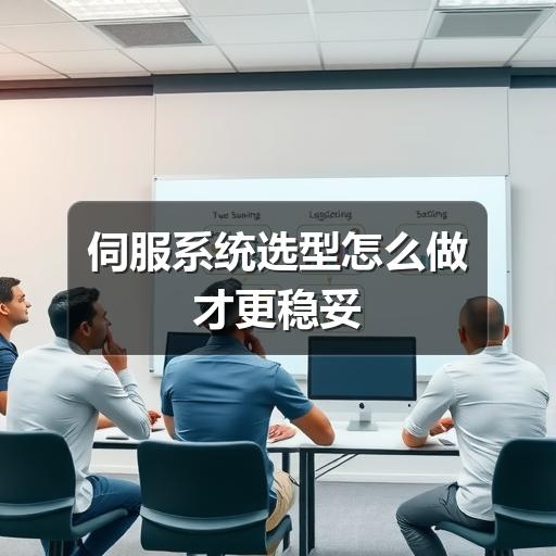 伺服系统选型怎么做才更稳妥