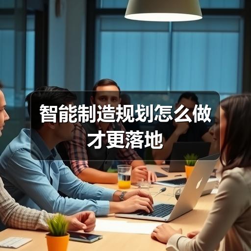 智能制造规划怎么做才更落地