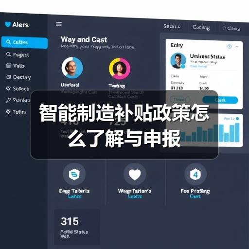 智能制造补贴政策怎么了解与申报