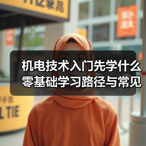 机电技术入门先学什么 零基础学习路径与常见误区梳理