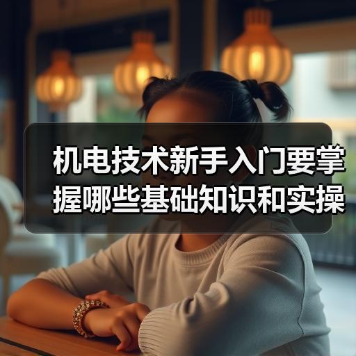 机电技术新手入门要掌握哪些基础知识和实操步骤