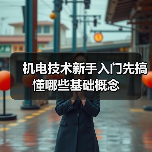 机电技术新手入门先搞懂哪些基础概念